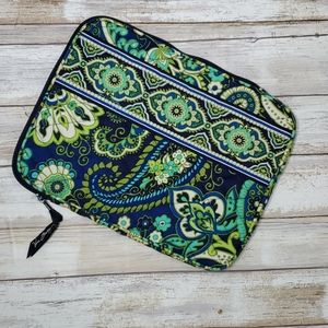 Vera Bradley Rhythm & Blues tablet case, EUC